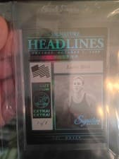 Larry Bird 2025-26 Panini Signature Series Signature Headlines card