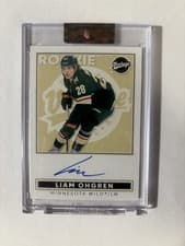 2024-25 Upper Deck Clear Cut Vintage Autos Liam Ohgren #VA-LO card