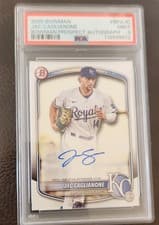 2025 Bowman Prospects Autographs Jac Caglianone #BPA-JC card