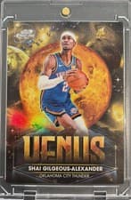 2025-26 Topps Cosmic Chrome Planetary Pursuit Venus Shai Gilgeous-Alexander #PPV-1 card