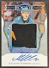 2024-25 Upper Deck The Cup The NHL Collection Macklin Celebrini #NHL-MC card
