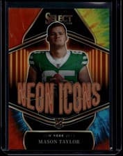 2025 Panini Select Neon Icons Mason Taylor #21