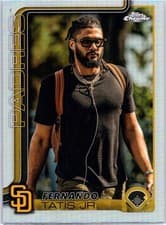 Fernando Tatis Jr. 2025 Topps Chrome card