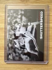 2025 Topps Black & White Shutter Speed Roki Sasaki #SS19 card