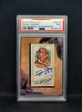 Frank Thomas 2018 Topps Allen & Ginter Framed Mini Autographs card