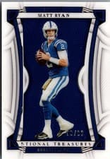 Matt Ryan 2022 Panini National Treasures card