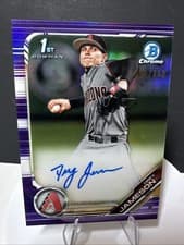 Drey Jameson 2019 Bowman Draft Chrome Picks Autograph card