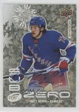 2024-25 Upper Deck Ice Sub Zero Rookies Blue Auto Matt Rempe #SZ-RE card