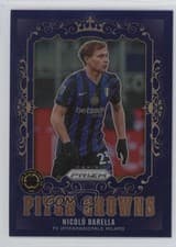 2025 Panini Prizm FIFA Club World Cup Pitch Crowns Nicolo Barella #9 card