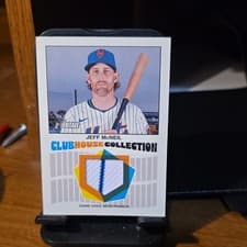 2020 Topps Heritage Clubhouse Collection Relics Jeff McNeil #CCR-JM