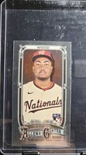 2025 Topps Allen & Ginter Mini Chrome James Wood #101 card