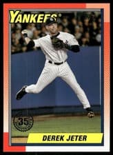 2025 Topps 1990 Topps Baseball (Series One) Derek Jeter #T90-87 card