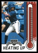 2025 Panini Crusade Heating Up Arjun Nimmala #40 card