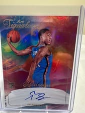2025-26 Donruss Art Signatures Vertical Hansen Yang #10 card
