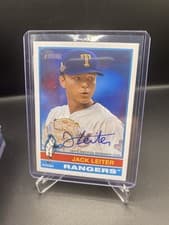 2025 Topps Heritage Real One Autographs Jack Leiter #ROA-JLE card