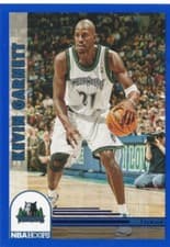 Kevin Garnett 2022 Panini Hoops card
