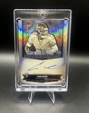2025 Topps Signature Class Supreme Signers Cam Ward #SS-CWA card