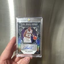 2024-25 Panini Obsidian Galaxy Ink Joe Johnson #GI-JOE card