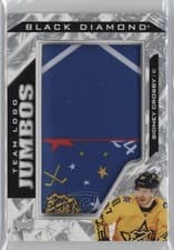 2024-25 Upper Deck Black Diamond Team Logo Jumbo Patch Puzzle - All-Star Team Sidney Crosby #TL-SC card