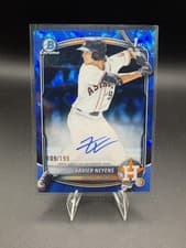 2025 Bowman Draft Sapphire Sapphire Chrome Prospect Autographs Xavier Neyens #CPA-XN card