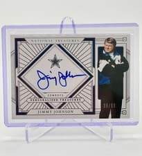 2025 Panini National Treasures Personalized Treasures Jimmy Johnson #10 card