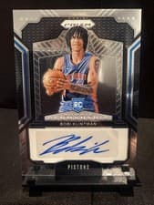 2024-25 Panini Prizm Rookie Penmanship Bobi Klintman #RPE-BKP card