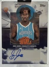 2025-26 Topps Contemporary Marks Sion James #CM-SJ card