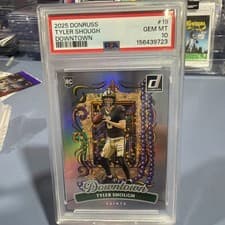 Tyler Shough 2025 Panini Donruss Downtown card