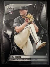 2025 Topps Chrome Black Base Set DJ Herz #67 card