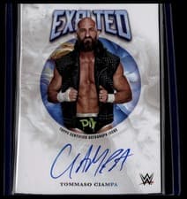 2025 Topps Exalted WWE Wrestling Exalted Autographs Tommaso Ciampa #EXA-TOM card