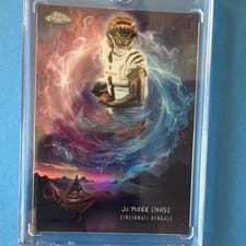 2025 Topps Chrome Game Genies Ja'Marr Chase #GG-7 card