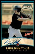 Brian Schmitt 2001 Bowman Chrome card