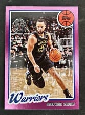 Stephen Curry 2025 Topps 1980 card