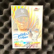 Juan Soto 2024 Finest Future So Bright Autographs card