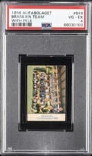 Brasilien Team 1958 Alifabolaget card