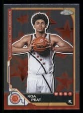 2025 Topps Chrome McDonald's All American Base Set Koa Peat #13 card
