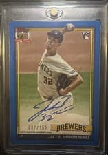 Jacob Misiorowski 2026 Topps 1991 Topps Autographs card