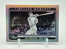 2025 Panini Three and Two Timeless Moments Joe DiMaggio #1 card