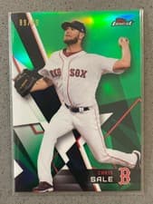 Chris Sale 2018 Topps Finest card