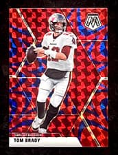 Tom Brady 2020 Panini Mosaic card
