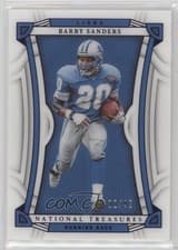 Barry Sanders 2022 Panini National Treasures card