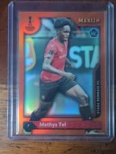 Mathys Tel 2021 Topps Merlin Chrome UEFA card