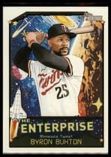 2026 Topps Heritage The Enterprise Byron Buxton #TE-BBU card
