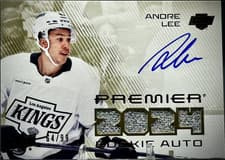 2024-25 Upper Deck Premier Premier Rookie Auto Jersey Andre Lee #PRA-AL card