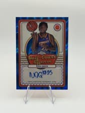 2024 Topps Chrome McDonald's All-American Half-Court Offense Signatures Refractor Derik Queen #IML-DER