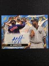 2025 Topps Inception Inception Transformation Autographs CC Sabathia #ITA-CS card