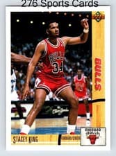 Stacey King 1991-92 Upper Deck Base Set card