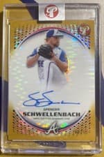 2025 Topps Pristine Pristine Autographs Spencer Schwellenbach #PA-SS card