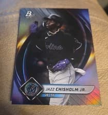 Jazz Chisholm Jr. 2022 Bowman Platinum card