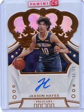 Jaxson Hayes 2019 Panini Crown Royale Rookie Autographs card